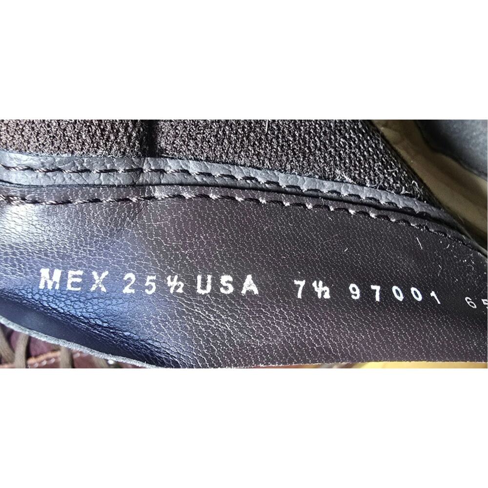 Flexi Country Men's Leather ZIp Trail Boots Mens Size 7.5 Womens Size 9 Great - Picture 9 of 9